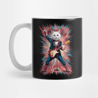 Ziggy Stardust Cat Mug